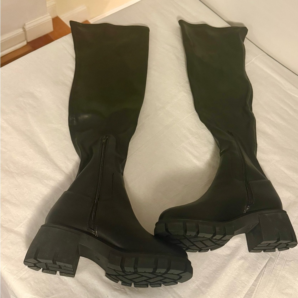 Steven New York Black Over-the-Knee Women's Boots size 8 - Picture 6 of 12